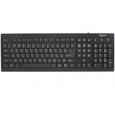 Клавиатура Gembird KB-8300-U-BL-R , USB, (черная)