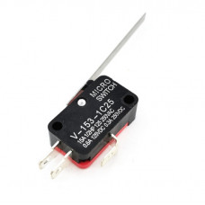 Кнопоч. выкл. МИКРО 15A V-153-1C25  3pin, пластина 50мм