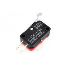 Кнопоч. выкл. МИКРО 15A V-154-1C25  3pin, пластина + дуга  25мм